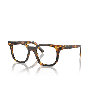 Lunettes de vue Miu Miu MU 06XV VAU1O1 honey havana - Vue trois quarts