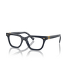 Gafas graduadas Miu Miu MU 07XV 08Q1O1 blue crystal - Miniatura del producto 2/3