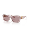 Miu Miu MU 07YS Sunglasses 12W20I transparent mauve - product thumbnail 2/3