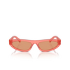 Miu Miu MU 07ZS Sunglasses 14T07V tulip transparent - product thumbnail 1/3