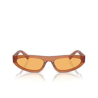 Miu Miu MU 07ZS Sunglasses 15T0B7 caramel trapsarent - front view