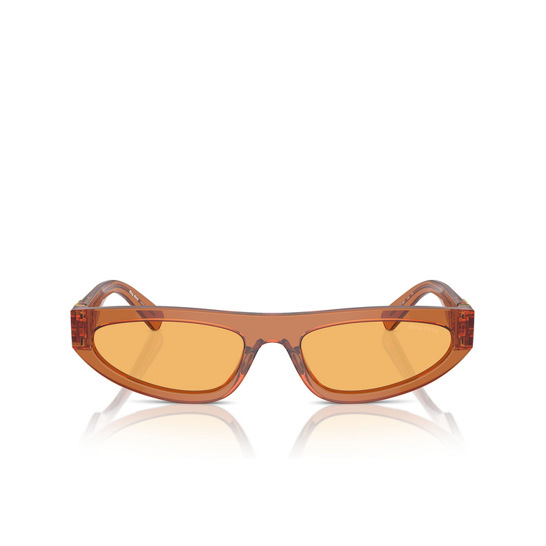 Miu Miu MU 07ZS Sonnenbrillen 15T0B7 caramel trapsarent - 1/3