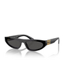 Miu Miu MU 07ZS Sunglasses 1AB5S0 black - product thumbnail 2/3