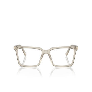 Gafas graduadas Miu Miu MU 08XV 12U1O1 hemp transparent - Vista delantera