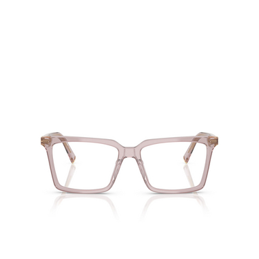 Gafas graduadas Miu Miu MU 08XV 12W1O1 transparent mauve - Vista delantera