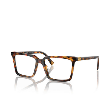 Miu Miu MU 08XV Eyeglasses 19P1O1 cork havana - three-quarters view