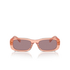 Miu Miu MU 08ZS Sunglasses 13T06I noisette transparent - product thumbnail 1/3