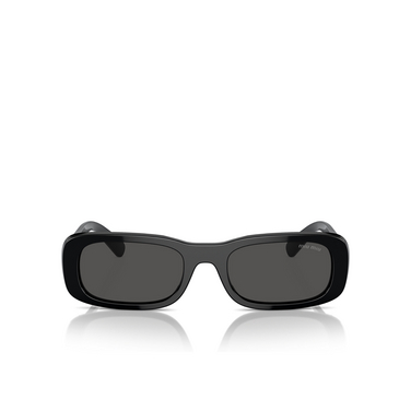 Miu Miu MU 08ZS Sunglasses 1AB5S0 black - front view