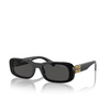 Miu Miu MU 08ZS Sunglasses 1AB5S0 black - product thumbnail 2/3