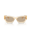 Miu Miu MU 09WS Sunglasses 11T40F sand transparent - product thumbnail 1/3