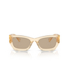 Occhiali da sole Miu Miu MU 09WS 11T40F sand transparent - anteprima prodotto 1/3