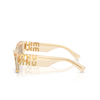 Miu Miu MU 09WS Sunglasses 11T40F sand transparent - product thumbnail 3/3