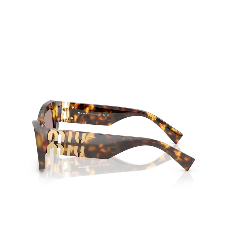 Lunettes de soleil Miu Miu MU 09WS 14L20I honey havana - 3/3