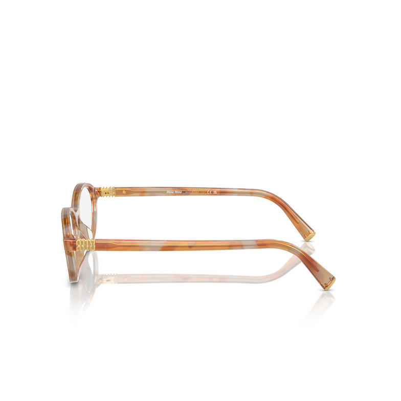 Lunettes de vue Miu Miu MU 09XV 13U1O1 cream havana - 3/3