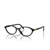 Miu Miu MU 09XV Eyeglasses 16K1O1 black - product thumbnail 2/3