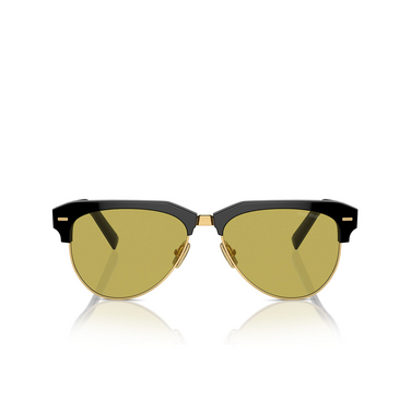 Miu Miu MU 09ZS Sunglasses 1AB07O black - front view