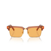 Miu Miu MU 10ZS Sunglasses 15T0B7 caramel trasparent - product thumbnail 1/3