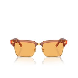 Lunettes de soleil Miu Miu MU 10ZS 15T0B7 caramel trasparent