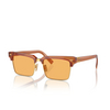 Miu Miu MU 10ZS Sunglasses 15T0B7 caramel trasparent - product thumbnail 2/3