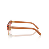 Miu Miu MU 10ZS Sunglasses 15T1D0 caramel trasparent - product thumbnail 3/3