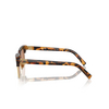 Miu Miu MU 10ZS Sunglasses 19P2Z1 light havana - product thumbnail 3/3