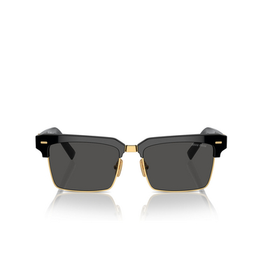 Miu Miu MU 10ZS Sunglasses 1AB5S0 black - front view