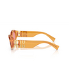 Miu Miu MU 11WS Sunglasses 12T1D0 orange transparent - product thumbnail 3/3