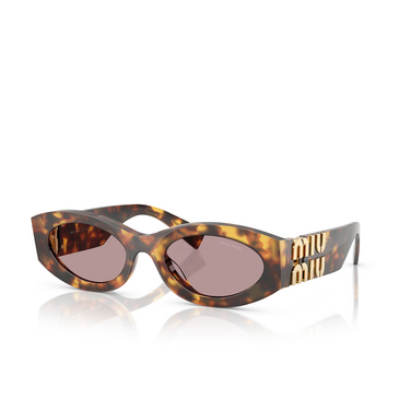 Miu Miu MU 11WS Sunglasses 14L20I honey havana - three-quarters view