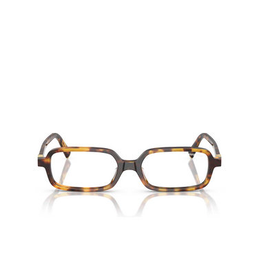 Lunettes de soleil Miu Miu MU 11ZS 14L08N havana honey - Vue de face