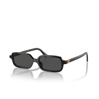 Miu Miu MU 11ZS Sunglasses 16K5S0 black - three-quarters view