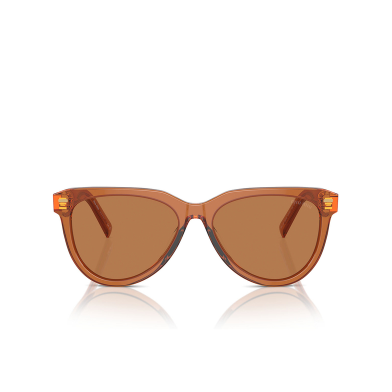 Miu Miu MU 12ZS Sonnenbrillen 15T2Z1 caramel - 1/3