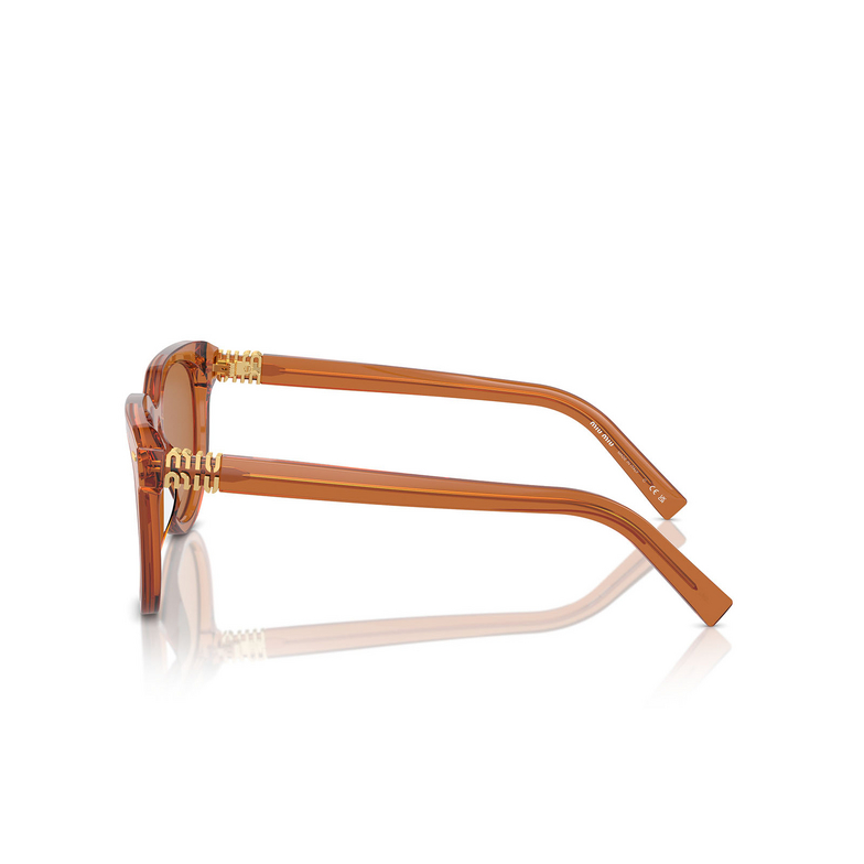 Miu Miu MU 12ZS Sunglasses 15T2Z1 caramel - 3/3