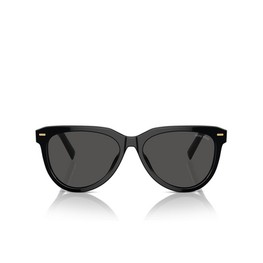 Miu Miu MU 12ZS Sunglasses 16K5S0 black - front view