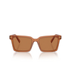 Miu Miu MU 13ZS Sonnenbrillen 15T2Z1 caramel trasparent - Produkt-Miniaturansicht 1/3