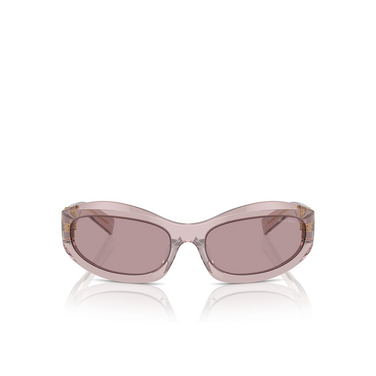 Miu Miu MU 14ZS Sunglasses 12W20I mauve trasparent - front view