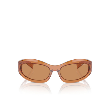 Miu Miu MU 14ZS Sunglasses 15T10I caramel trasparent - front view