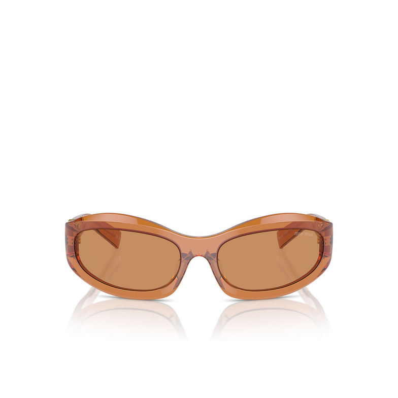 Occhiali da sole Miu Miu MU 14ZS 15T10I caramel trasparent - 1/3