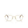 Miu Miu MU 50WV Korrektionsbrillen 5AK1O1 gold - Produkt-Miniaturansicht 1/3