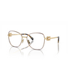 Miu Miu MU 50XV Eyeglasses 09X1O1 bordeaux / pale gold - product thumbnail 2/3