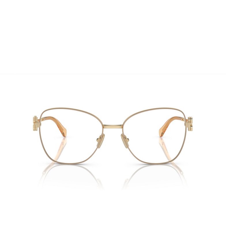 Gafas graduadas Miu Miu MU 50XV 14M1O1 beige - 1/3