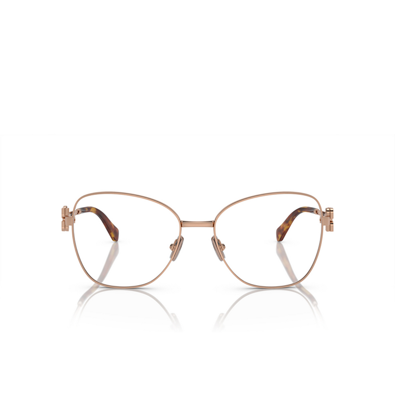 Miu Miu MU 50XV Eyeglasses ZVF1O1 rose gold - 1/3
