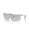 Miu Miu MU 50ZS Sunglasses 1BC8K1 silver - product thumbnail 2/3