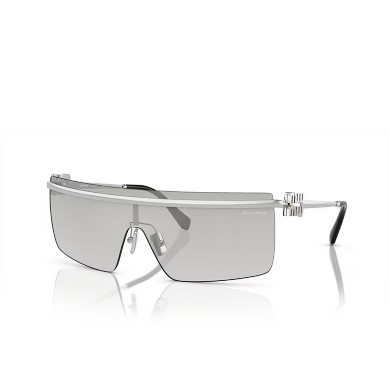 Miu Miu MU 50ZS Sunglasses 1BC8K1 silver - 2/3