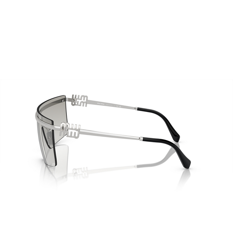 Miu Miu MU 50ZS Sunglasses 1BC8K1 silver - 3/3