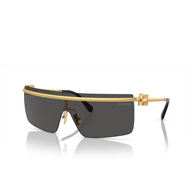 Miu Miu MU 50ZS Sunglasses 5AK5S0 gold - three-quarters view