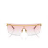 Miu Miu MU 50ZS Sunglasses 5AK80D gold - product thumbnail 1/3