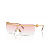 Miu Miu MU 50ZS Sunglasses 5AK80D gold - product thumbnail 2/3