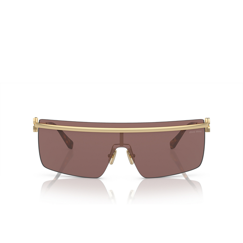 Miu Miu MU 50ZS Sunglasses ZVN70D pale gold - 1/3