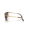 Miu Miu MU 50ZS Sunglasses ZVN70D pale gold - product thumbnail 3/3