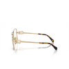 Miu Miu MU 51XV Korrektionsbrillen 09X1O1 bordeaux / pale oro - Produkt-Miniaturansicht 3/3